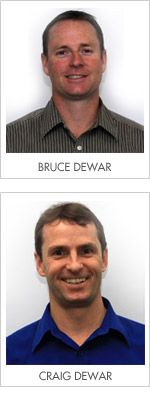 Bruce and Craig Dewar