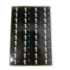 Numeric 12mm White On Black Side Tab Labels 0 to 9 - Image 4
