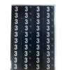 Numeric 12mm White On Black Side Tab Labels 0 to 9 - Image 6